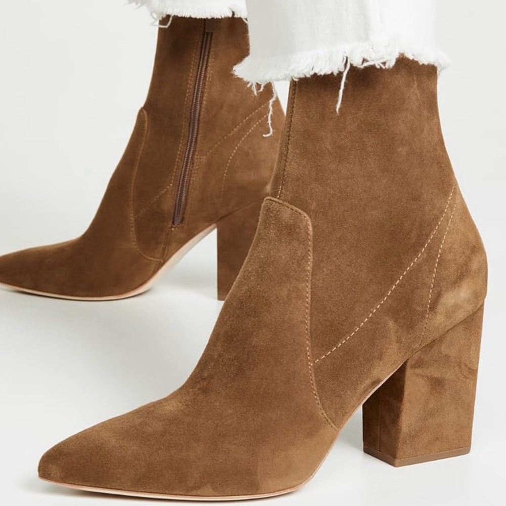 Loeffler Randall Isla Suede Ankle Boots